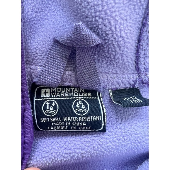 Girls Mountain Warehouse Purple Ski Jacket Size 11-12 Great Condition - Picture 3 of 6